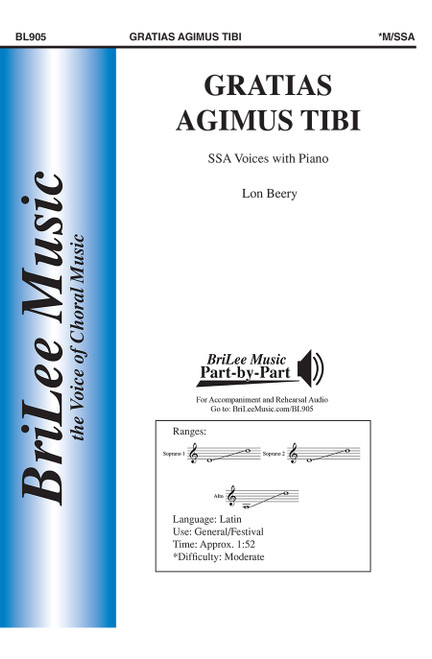 Gratias Agimus Tibi [CF:BL905]