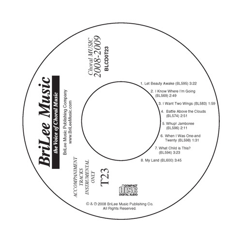 Accompaniment Track Cd No. 23 [CF:BLCD00T23]