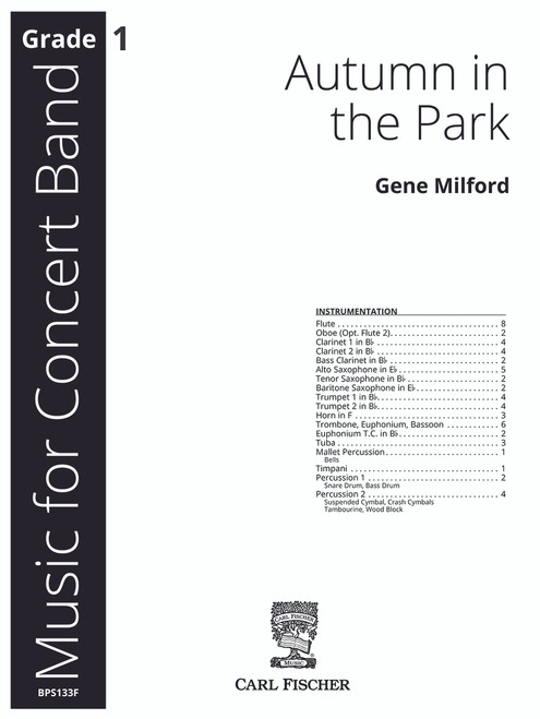 Autumn in the Park [CF:BPS133F]