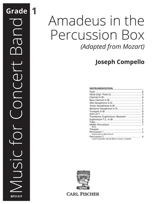 Amadeus in the Percussion Box [CF:BPS141F]