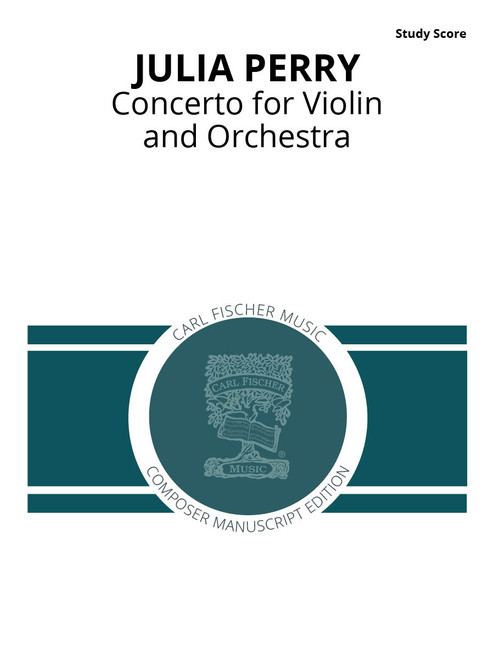 Concerto for Violin and Orchestra [CF:C737F]