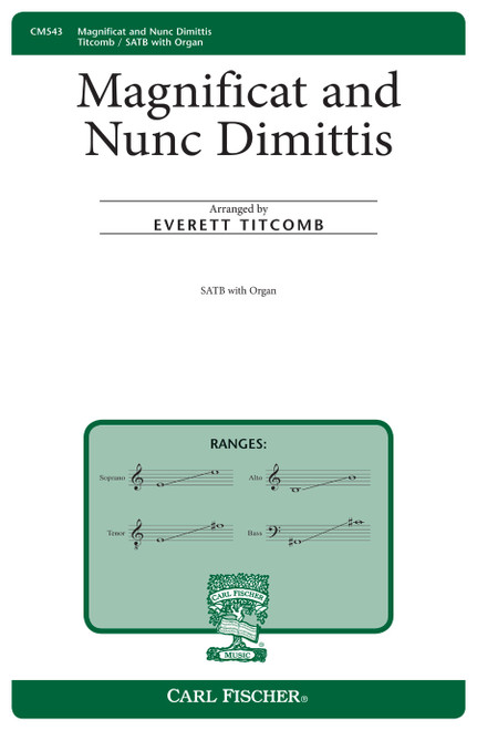 Magnificat and Nunc Dimittis [CF:CM543]