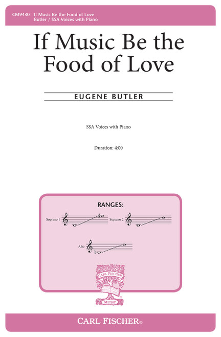 If Music Be the Food of Love [CF:CM9430]
