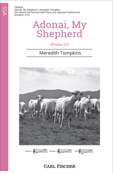 Adonai, My Shepherd [CF:CM9624]