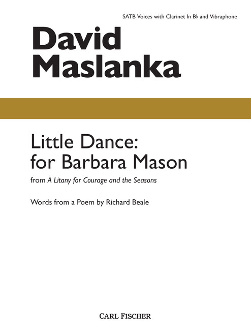 Little Dance: For Barbara Mason [CF:CM9798]