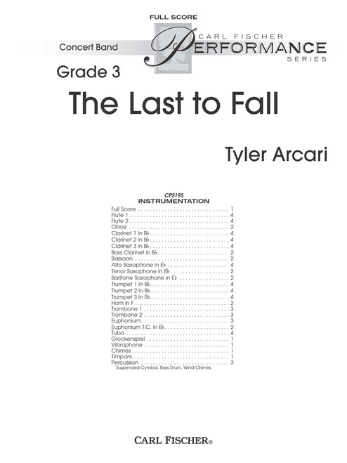 The Last to Fall [CF:CPS195F]