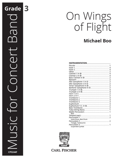 On Wings of Flight [CF:CPS244F]