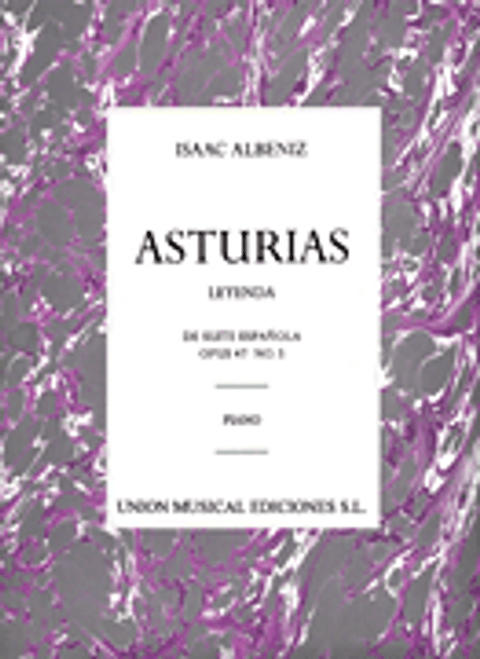 Albeniz, Albeniz: Asturias (leyenda) De Suite Espanola Op.47 No.5 [HL:14001380]