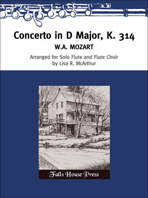 Concerto In D Major K. 314 for Solo Flute & Flute Choir [CF:FH0307]