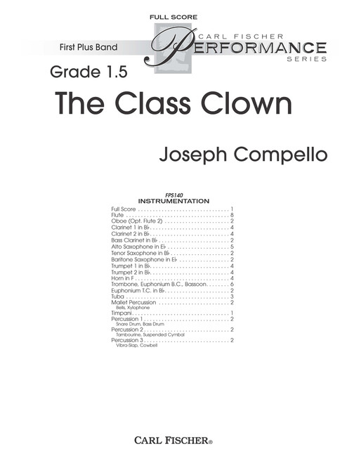The Class Clown [CF:FPS140F]