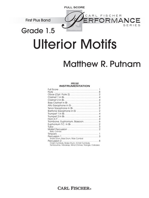 Ulterior Motifs [CF:FPS150F]