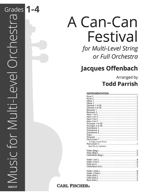 A Can-Can Festival [CF:MAS1F]