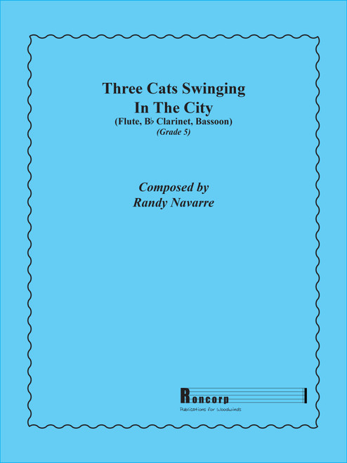 Three Cats Swinging in the City [CF:N1198]