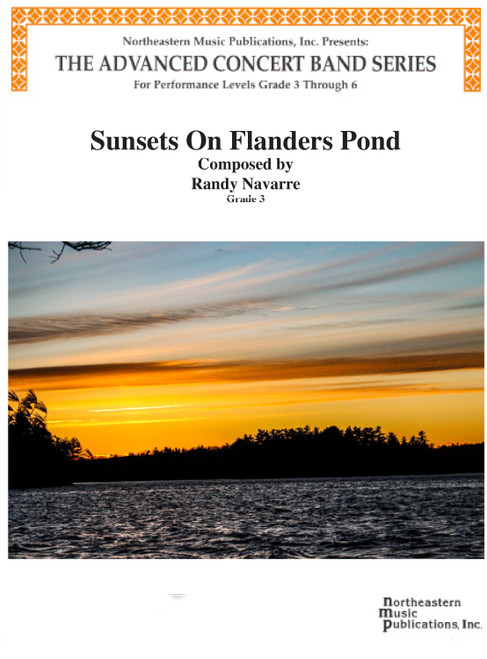 Sunset On Flanders Pond [CF:N300182F]