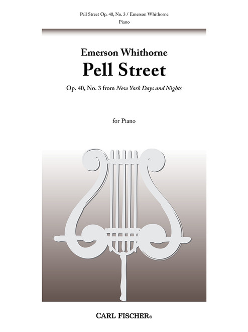 Pell Street Op. 40, No. 3 [CF:P1307]