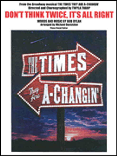 Don't Think Twice, It's All Right from the Broadway musical The Times They Are A-Changin' [HL:14009109]