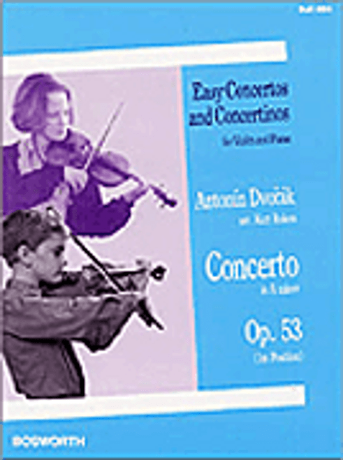 Dvorak, Antonin Dvorak (Arr. Rokos): Concerto In A Minor For Violin And Piano Op.53 [HL:14009443]