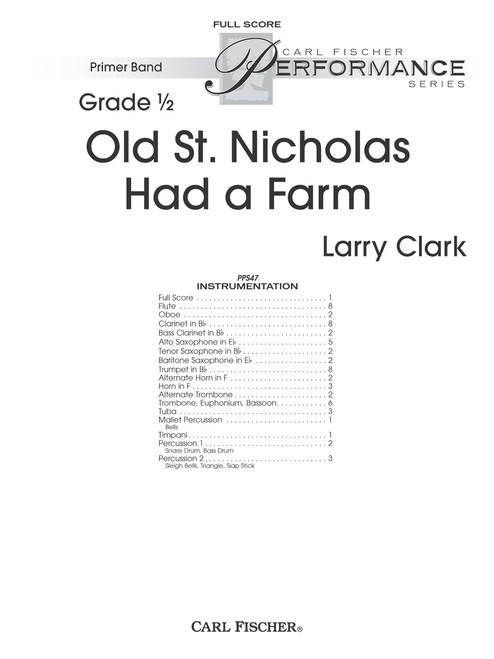 Old St. Nicholas Had a Farm [CF:PPS47F]