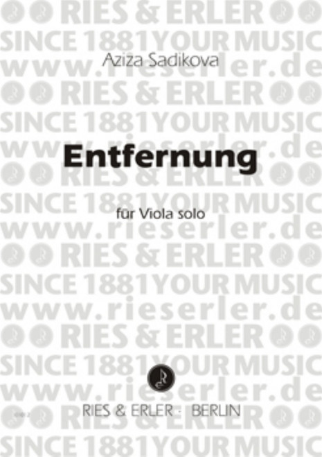 Entfernung für Viola solo [CF:RE01012]