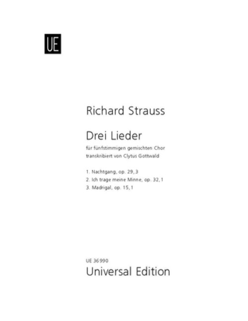 Drei Lieder [CF:UE036990]
