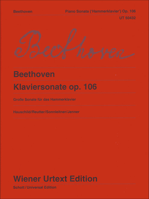 Piano Sonata Op. 106 [CF:UT050432]