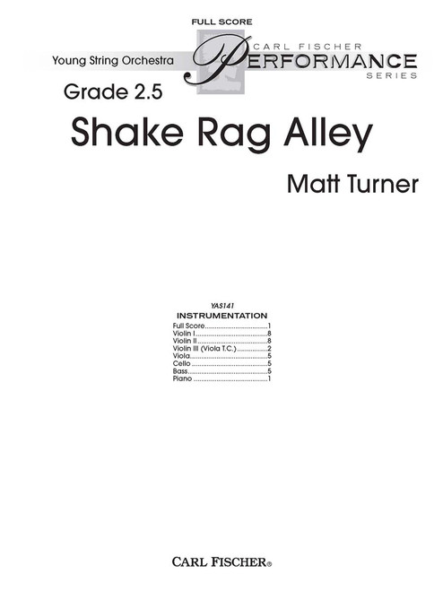 Shake Rag Alley [CF:YAS141F]