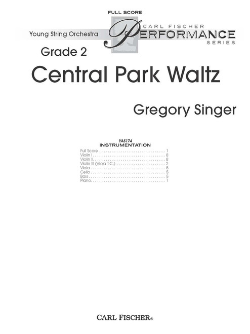 Central Park Waltz [CF:YAS174F]