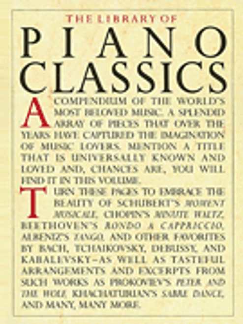 Library of Piano Classics [HL:14019046]