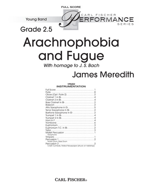 Arachnophobia and Fugue [CF:YPS203F]