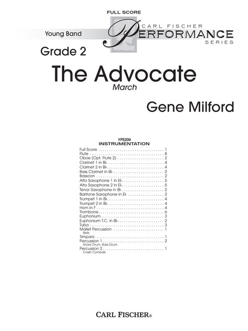 The Advocate [CF:YPS206F]