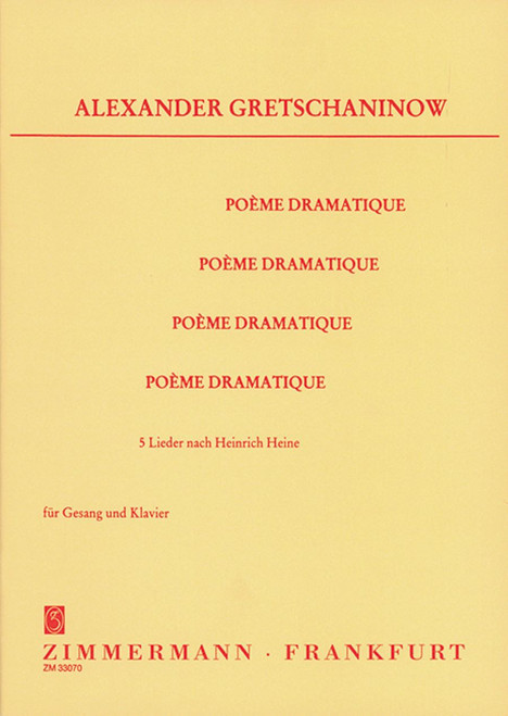 Poeme Dramatique [CF:ZM33070]