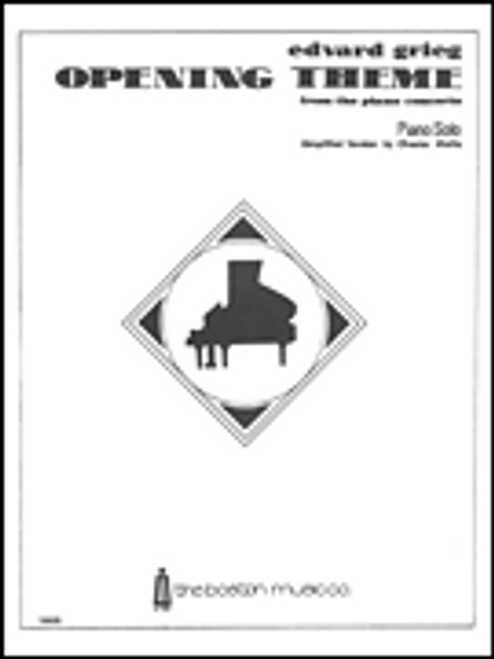 Opening Theme From The 1st Movement Of The Piano Concerto (Simplified) [HL:14025492]