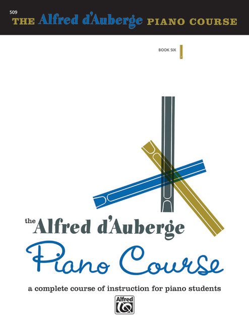 Alfred d'Auberge Piano Course: Lesson Book 6 [Alf:00-509]