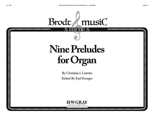 Nine Preludes for Organ [Alf:00-BO1]