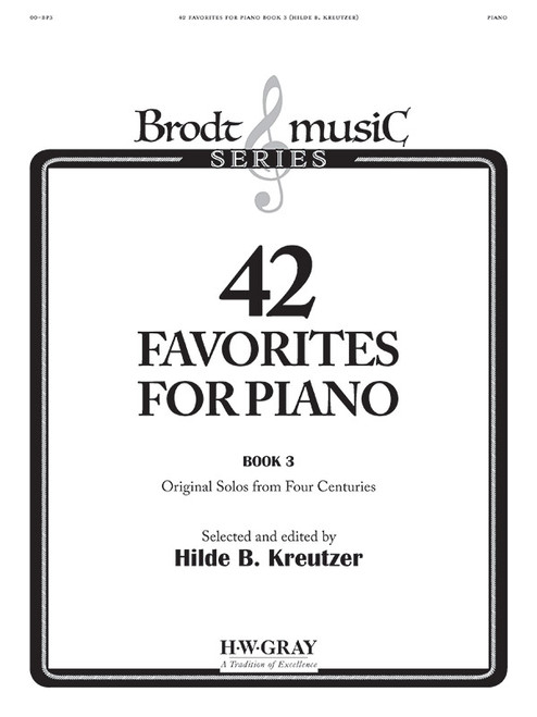 42 Favorites for Piano, Book 3 [Alf:00-BP3]