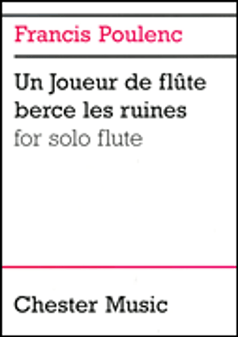 Poulenc, Francis Poulenc: Un Joueur De Flute Berce Les Ruines For Solo Flute [HL:14025925]