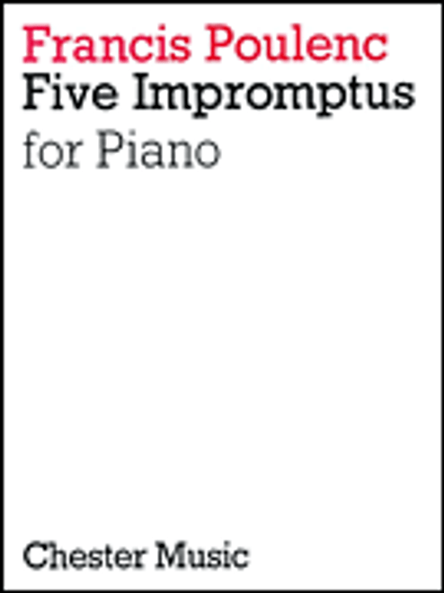 Poulenc, 5 Impromptus for Piano [HL:14025927]