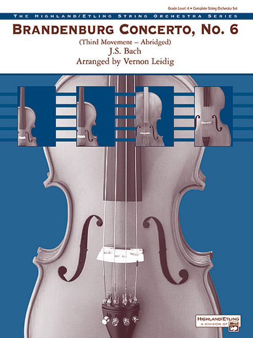 Brandenburg Concerto, No. 6 [Alf:00-5617]