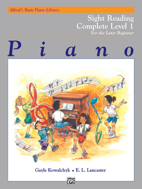 Alfred's Basic Piano Library: Sight Reading Book Complete Level 1 (1A/1B) [Alf:00-5744]