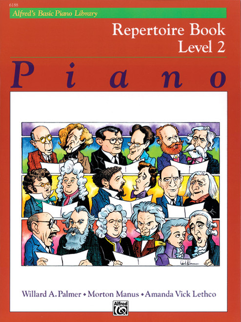Alfred's Basic Piano Library: Repertoire Book 2 [Alf:00-6188]