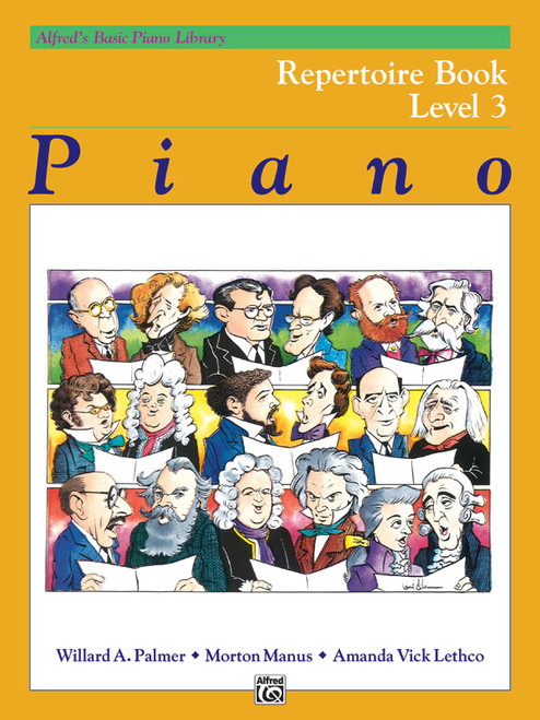 Alfred's Basic Piano Library: Repertoire Book 3 [Alf:00-6189]