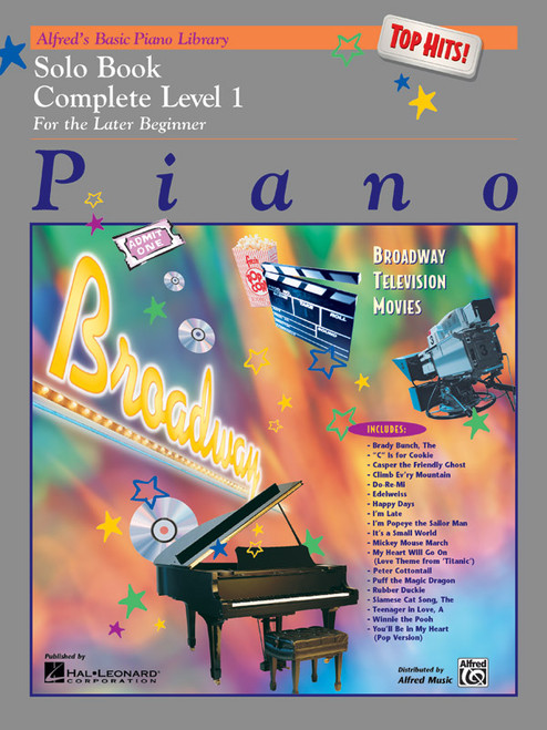Alfred's Basic Piano Library: Top Hits! Solo Book Complete 1 (1A/1B) [Alf:00-17199]