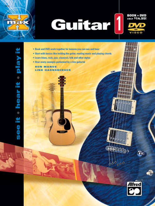 Alfred's MAXâ˘ Guitar 1 [Alf:00-22656]