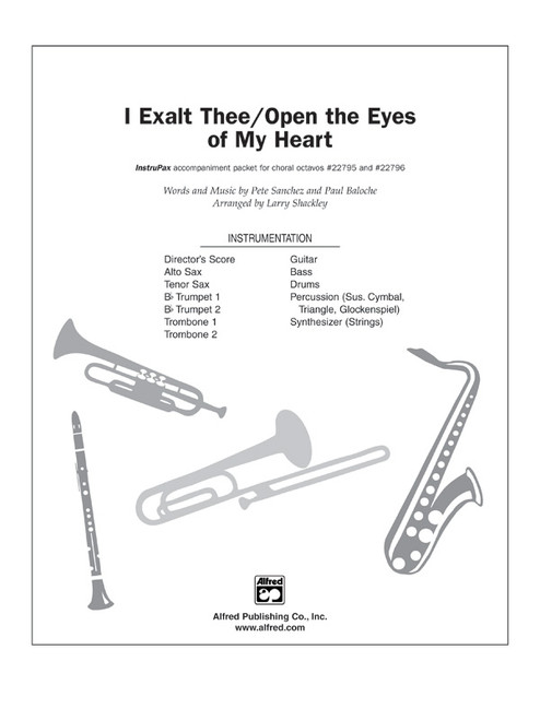 I Exalt Thee / Open the Eyes of My Heart [Alf:00-22798]