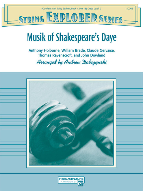 Musik of Shakespeare's Daye [Alf:00-24943]