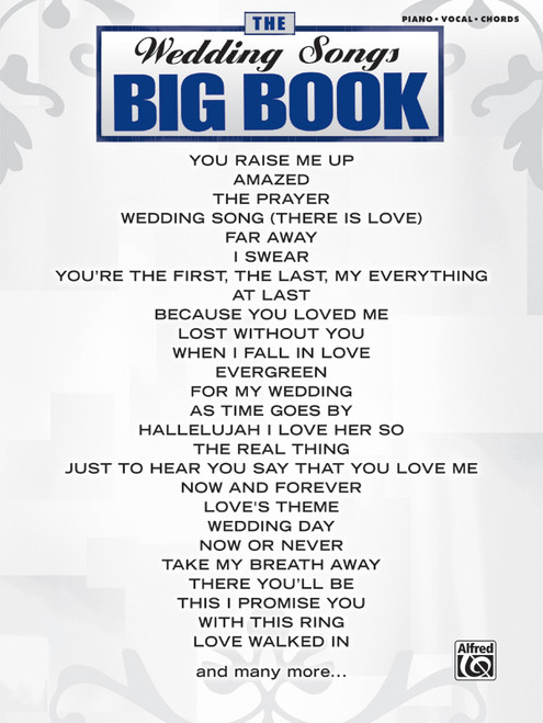 The Wedding Songs Big Book [Alf:00-28070]