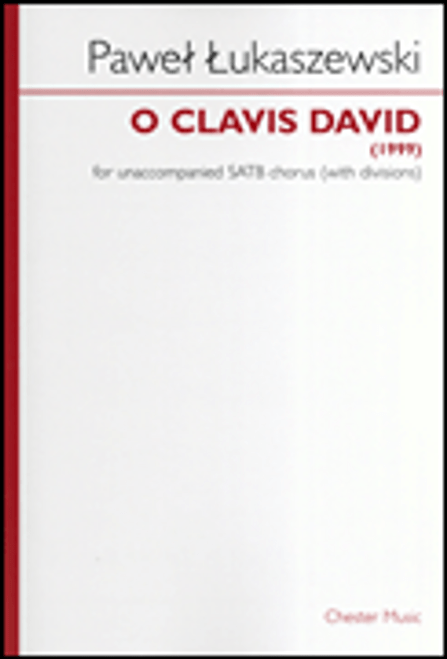 O Clavis Satb Vocal Score [HL:14037493]