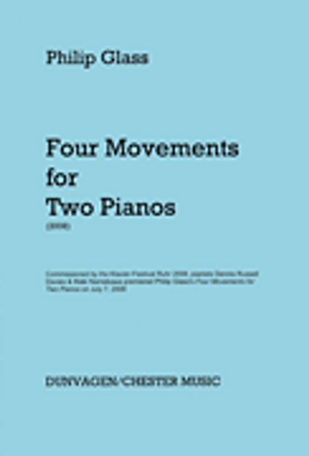 Glass, 4 Movements for Two Pianos [HL:14041722]