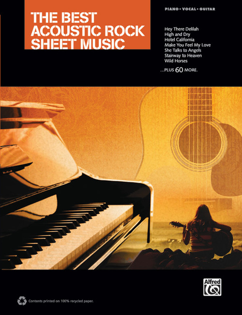 The Best Acoustic Rock Sheet Music  [Alf:00-38932]