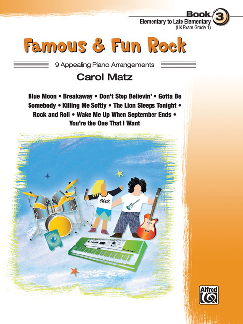 Famous & Fun Rock, Book 3 [Alf:00-41004]